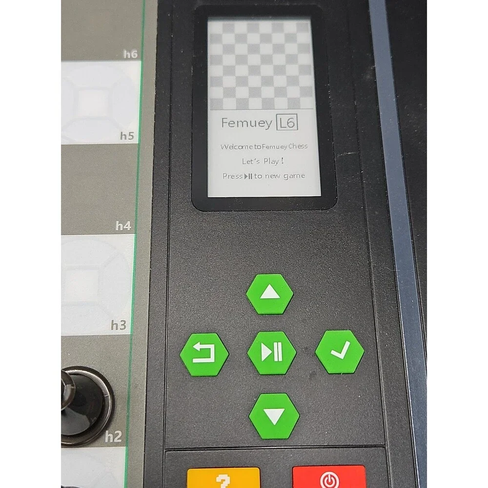 Electronic Chess Board L6 with LED Lights, Computer Chess Set with Piece Charger